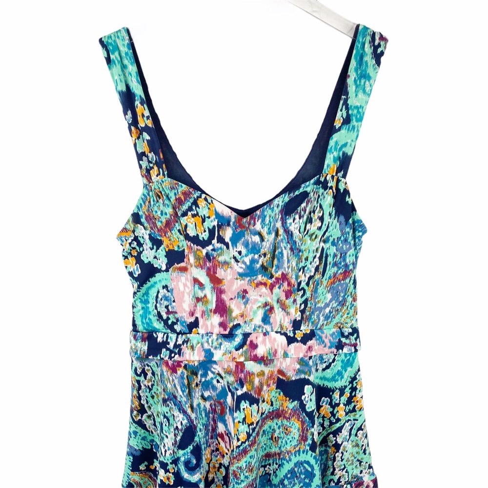 FREE PEOPLE Floral Peplum Dress XS - Picture 2 of 3